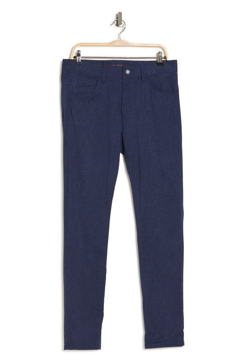 Commuter Straight Fit Pants, Alternate, color, BLUE INDIGO/ PARISIAN NIGHT