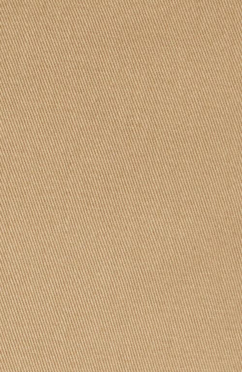 Topshop Stretch Cotton Chinos In Sand