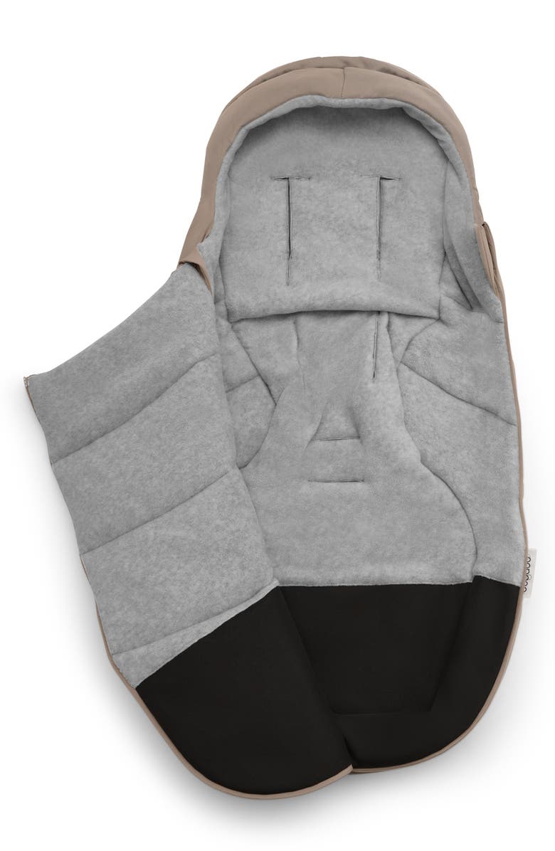 Bugaboo Water Repellent Stroller Footmuff, Alternate, color, Dune Taupe