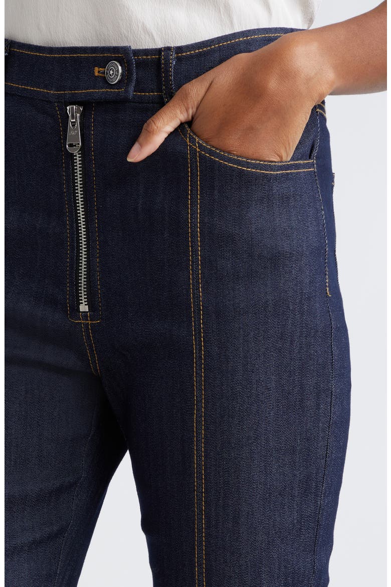 Pia Straight Leg Jeans, Alternate, color, INDIGO
