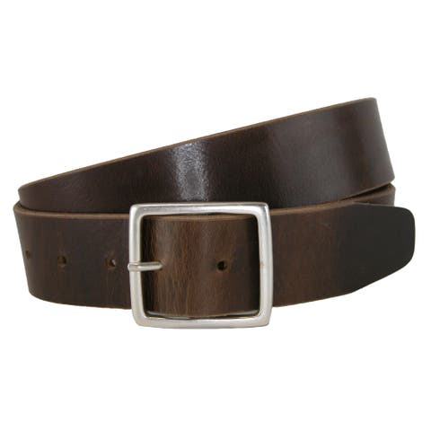 Men's Douglas NoHo Center Bar Pull Up Casual Leather Jean Belt
