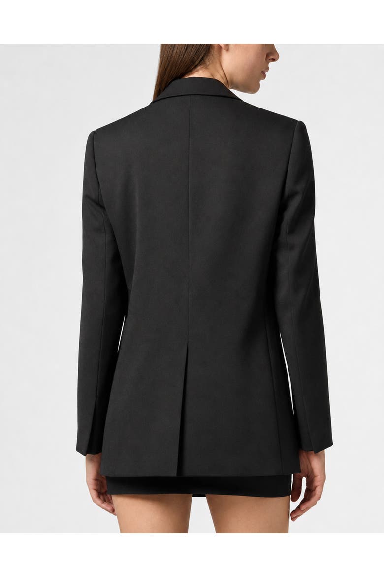 Single Breasted Fit Blazer Crystal Strass Women, Alternate, color, black