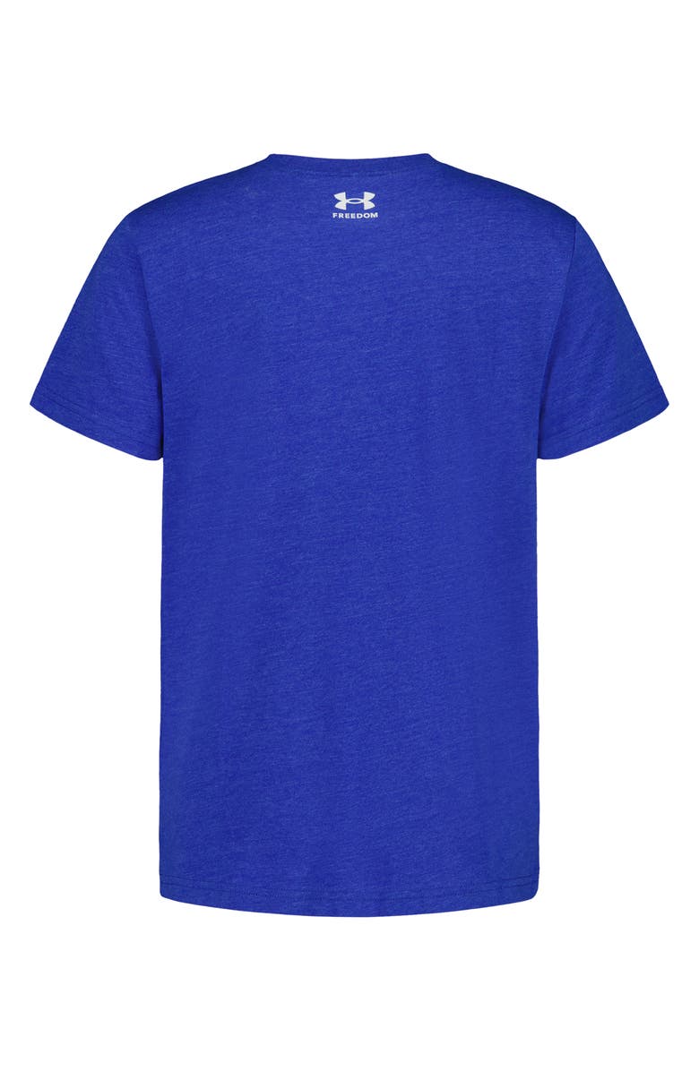 Under Armour Kids' Freedom Bass Graphic T-Shirt, Alternate, color, Team Royal