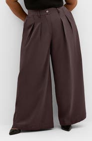 City Chic Abbie Wide Leg Pants