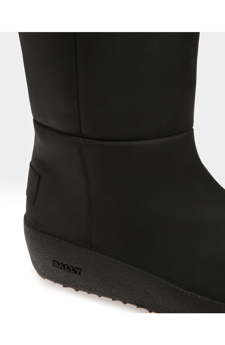 Bally Jackson Leather Snow Boots, Alternate, color, Black