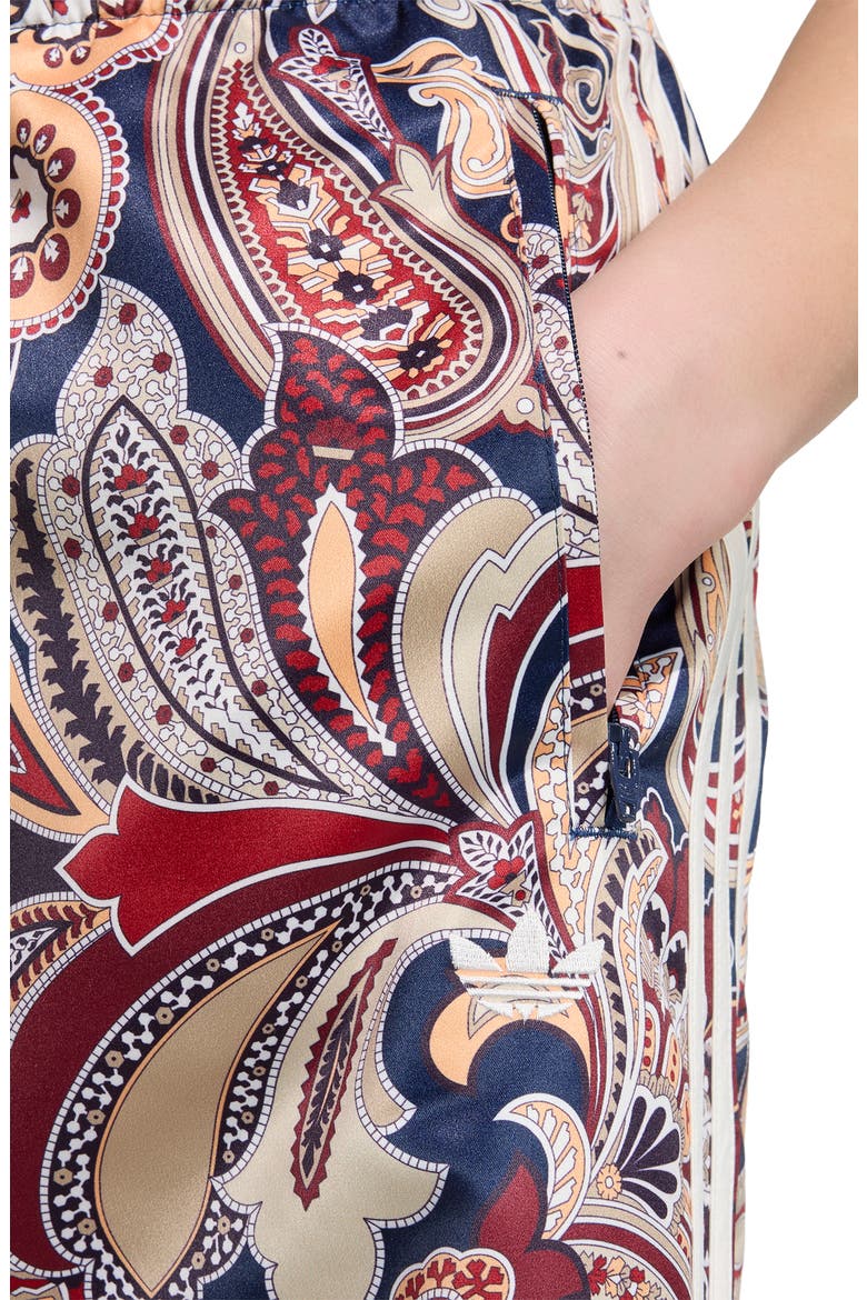 Firebird Paisley Print Track Pants, Alternate, color, MULTICOLOR/ AURORA INK