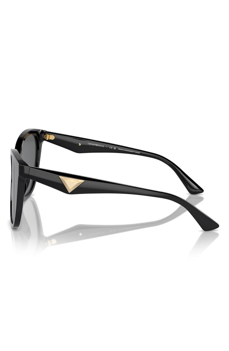 Emporio Armani 56mm Butterful Sunglasses, Alternate, color, 
