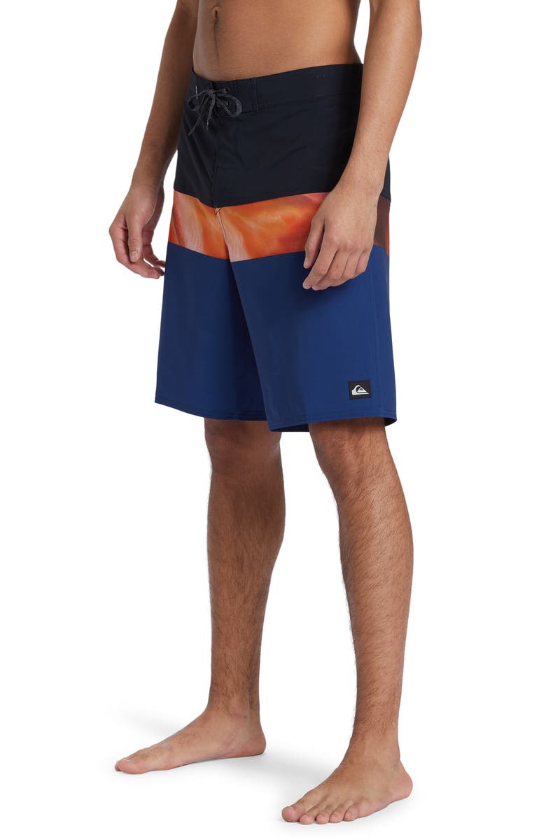 Quiksilver Surfsilk Panel 20 Board Shorts, Alternate, color, Navagio Prnt 4
