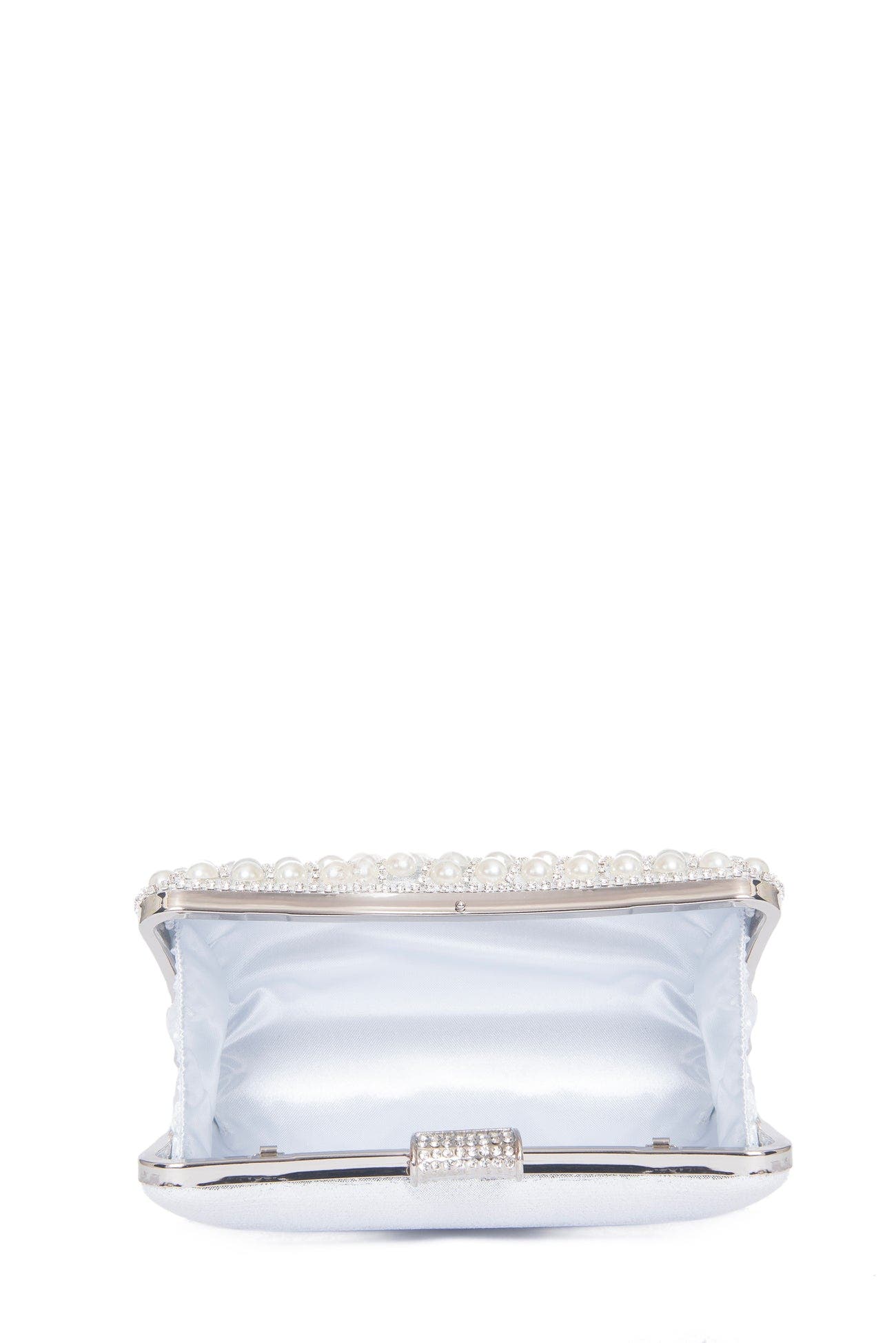 Adore Clutch, Alternate, color, SILVER