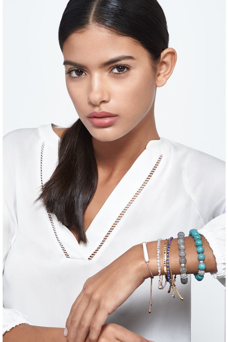 Bead Stretch Bracelet, Alternate, color, JADE