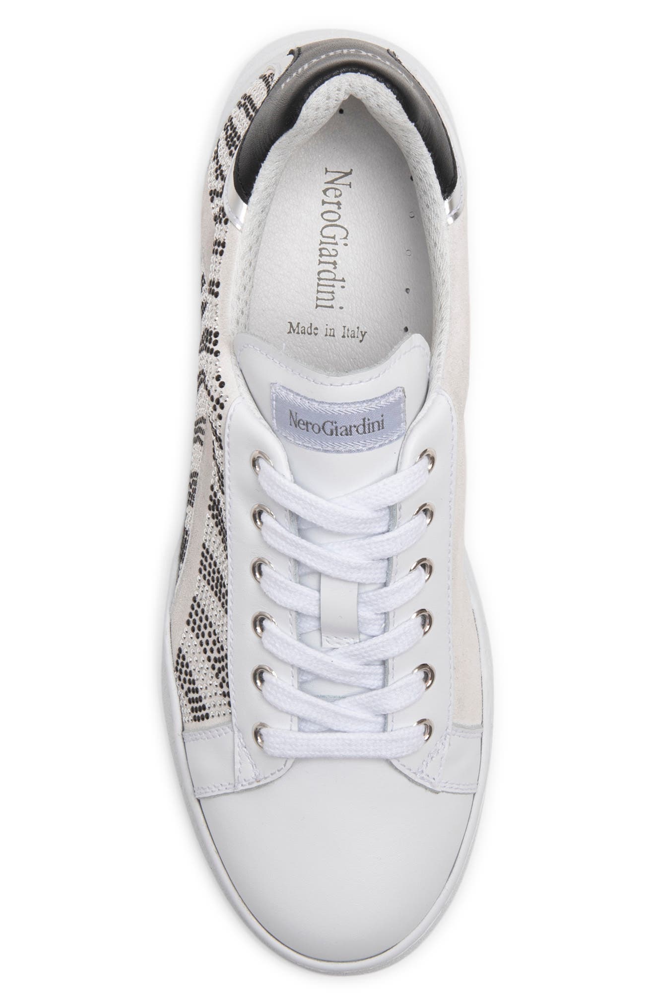 NeroGiardini Animal Embellished Sneaker, Alternate, color, 