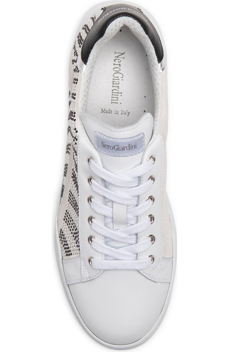 NeroGiardini Animal Embellished Sneaker, Alternate, color,