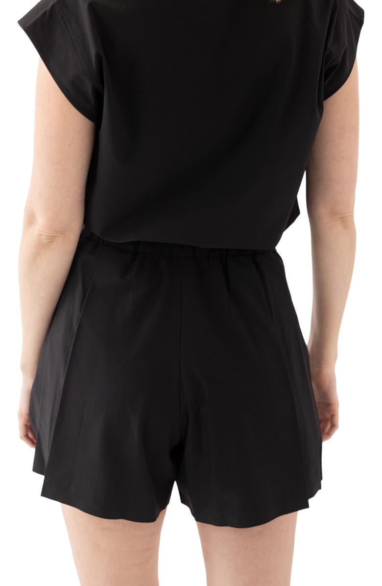 Honors The Pleated Skort, Alternate, color, Black