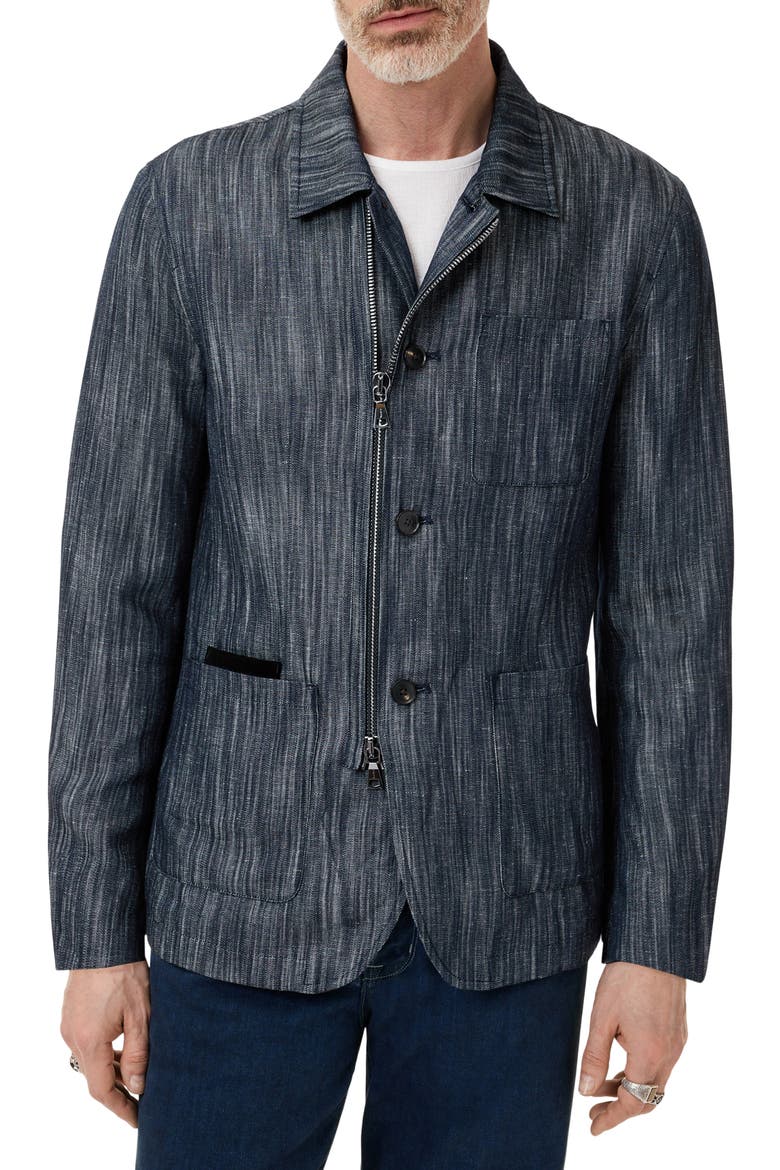 Homer Regular Fit Jacket, Main, color, LAKE BLUE
