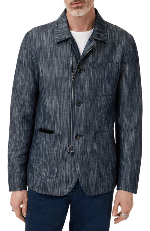 John Varvatos Homer Regular Fit Jacket In Black