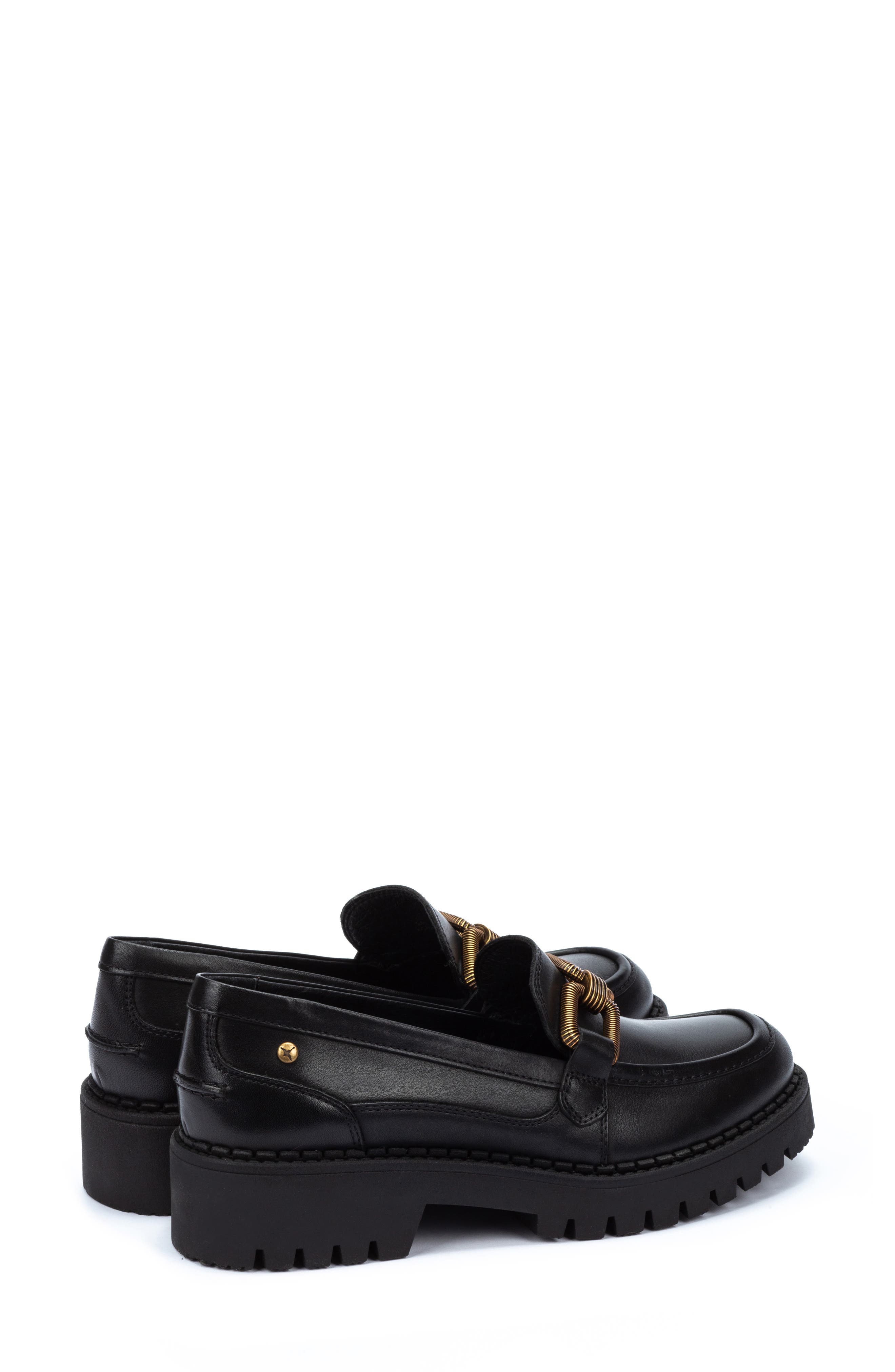 PIKOLINOS Aviles Lug Loafer, Alternate, color, Black
