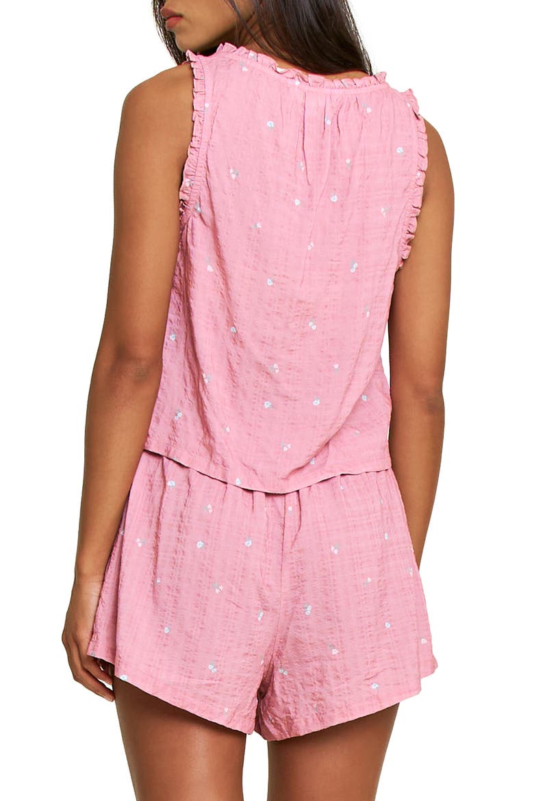 Good Life Tank Pajamas, Alternate, color, ROSY MEADOW DITSY