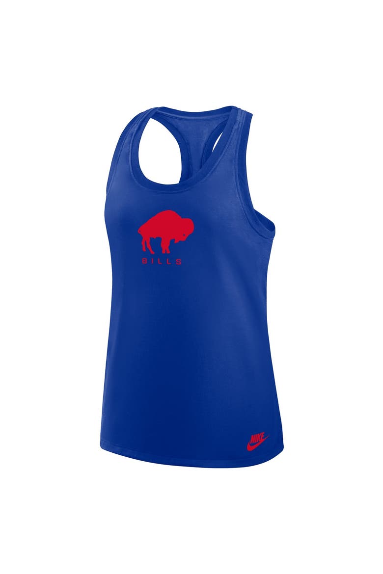 Women's Nike  Royal Buffalo Bills Hurry Up Tri-Blend Dri-FIT Tank Top, Alternate, color, Royal