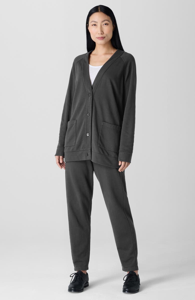 Eileen Fisher Organic Cotton Cardigan, Alternate, color, 