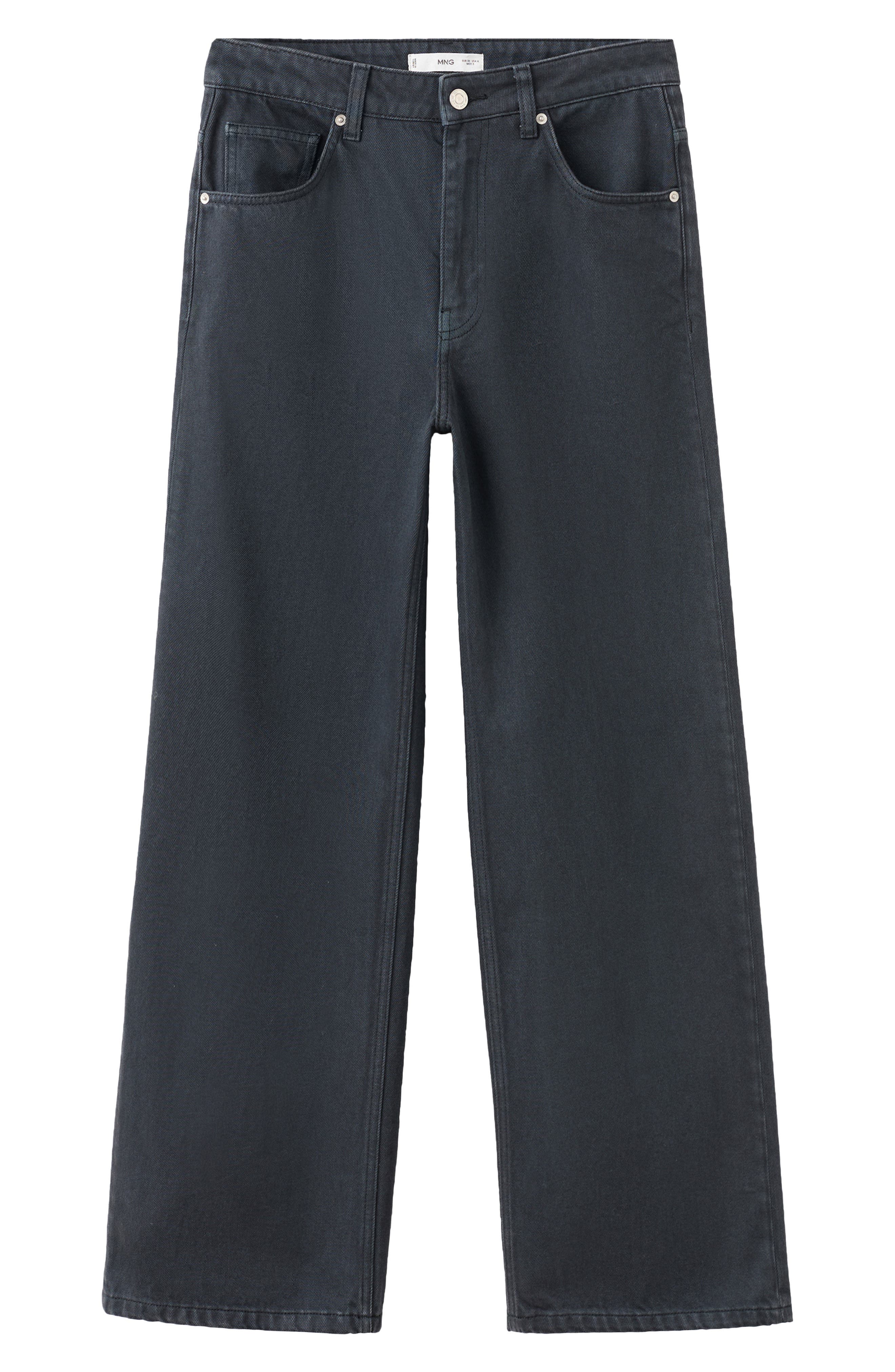 Mid Rise Straight Leg Jeans - image 2