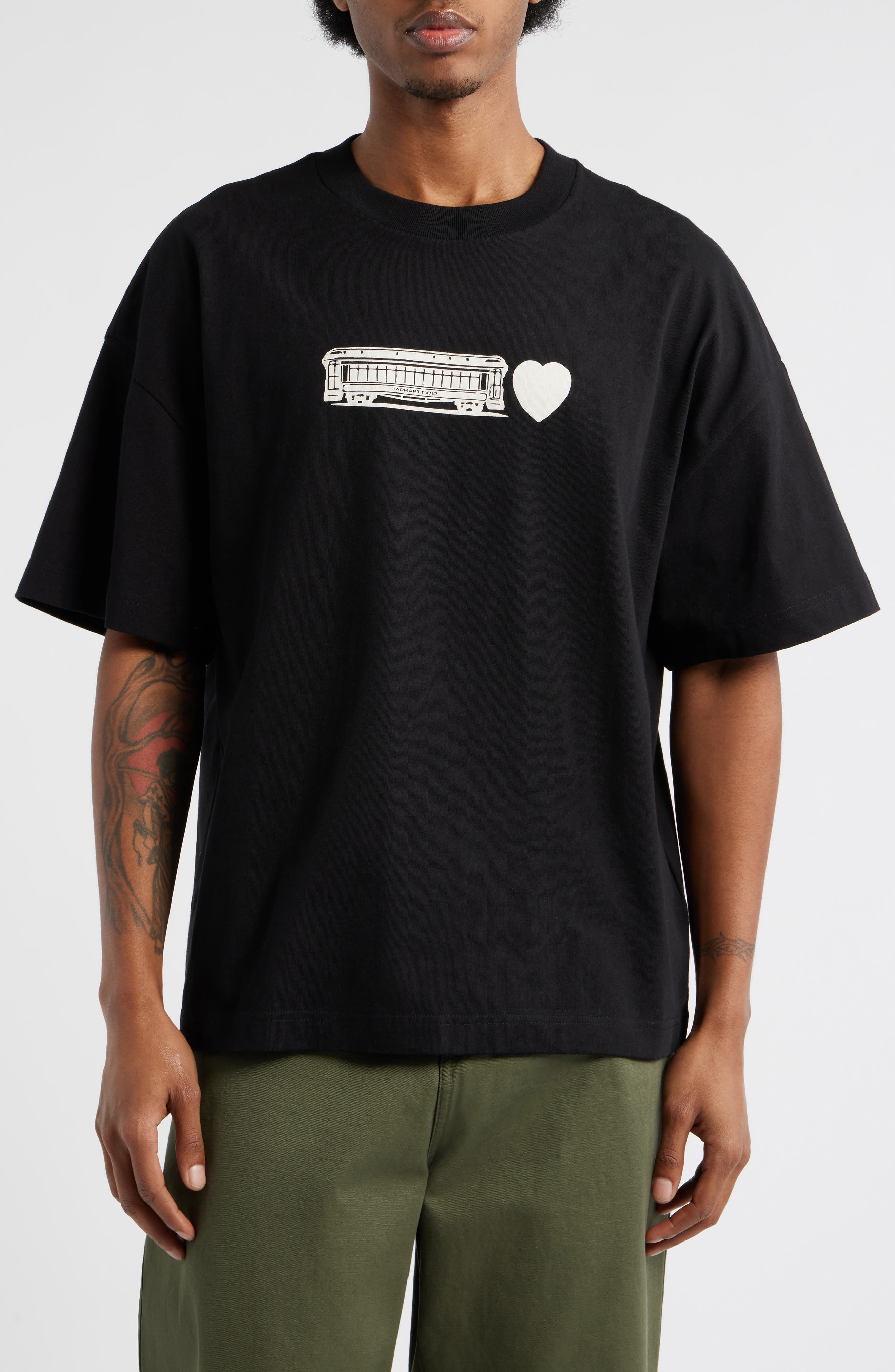 Deconstructed Organic Cotton Jersey Graphic T-Shirt (Men) | Nordstrom