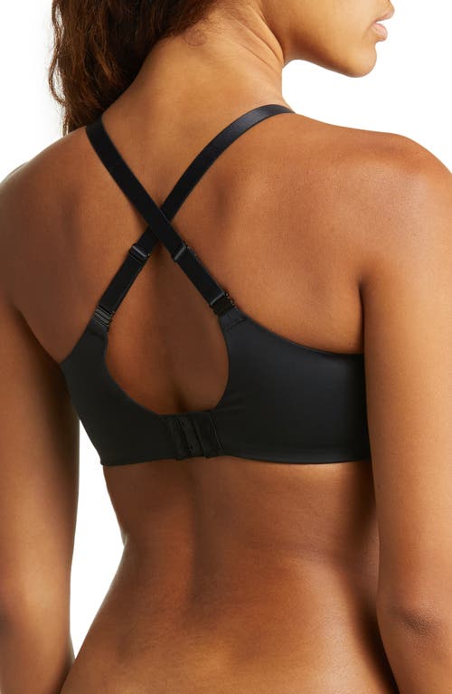 Wacoal Go Anywear Underwire Convertible Contour Bra In Black