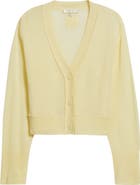 LoveShackFancy Lawrence Crop Cashmere Cardigan