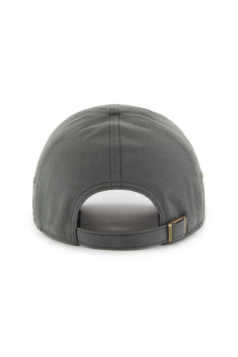 Men's '47 Charcoal Las Vegas Raiders Ridgeway Clean Up Adjustable Hat, Alternate, color, Charcoal