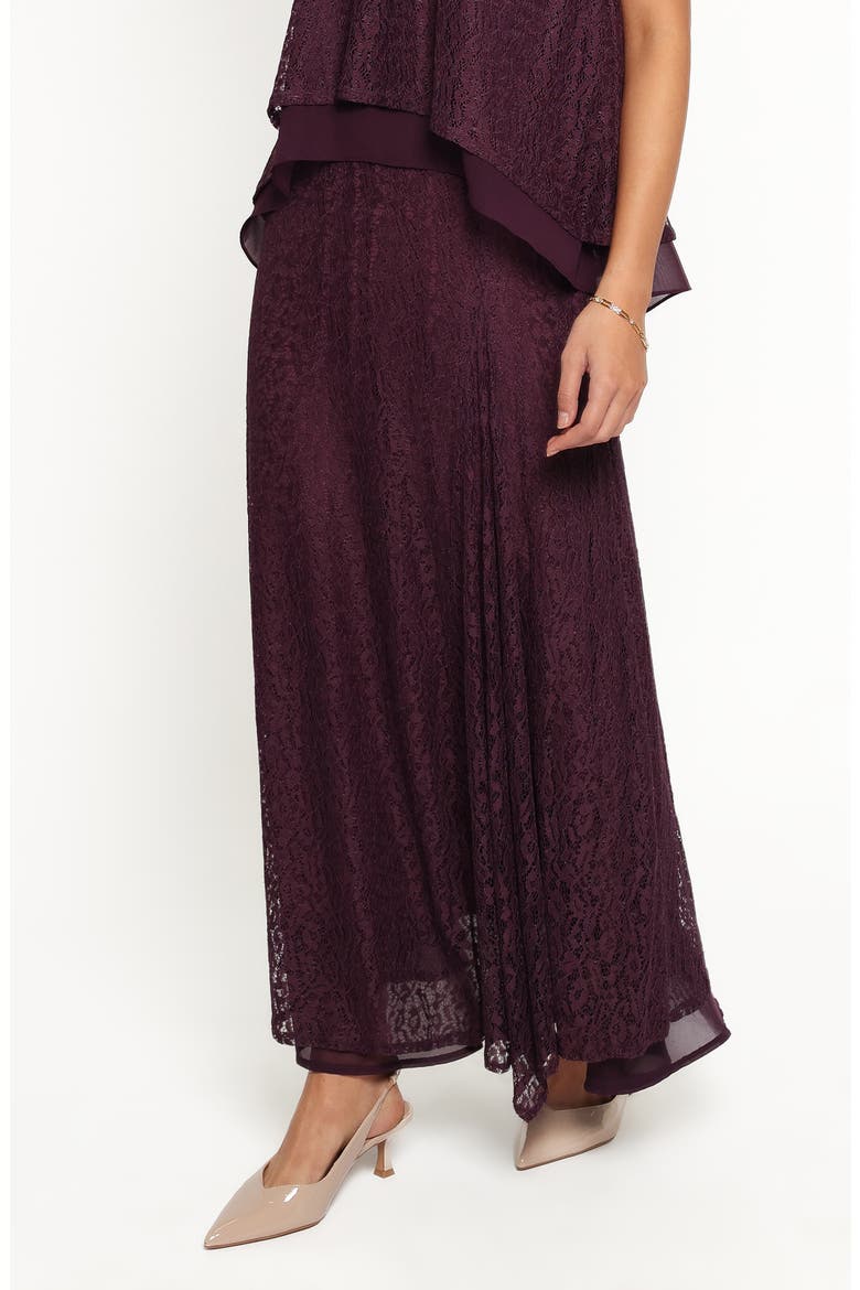 Tracy Lace Maxi Skirt, Alternate, color, PLUM LACE