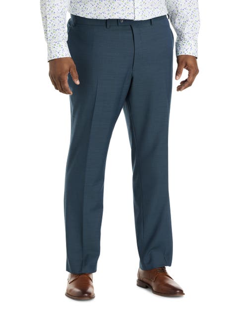 Big & Tall Solid Suit Pants