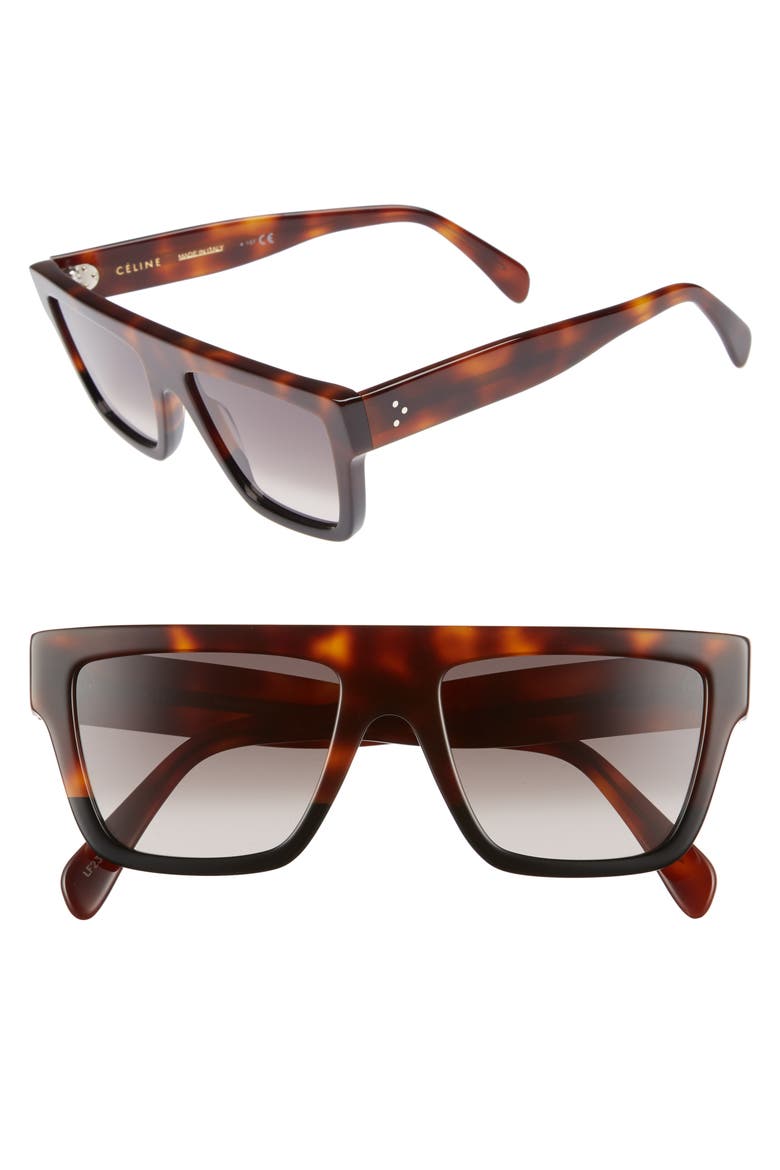 59mm Square Sunglasses, Main, color, COLHAV/BRNGR