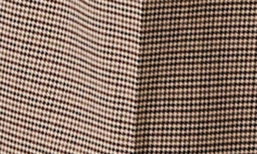 Astr The Label Houndstooth Check Wide Leg Pants