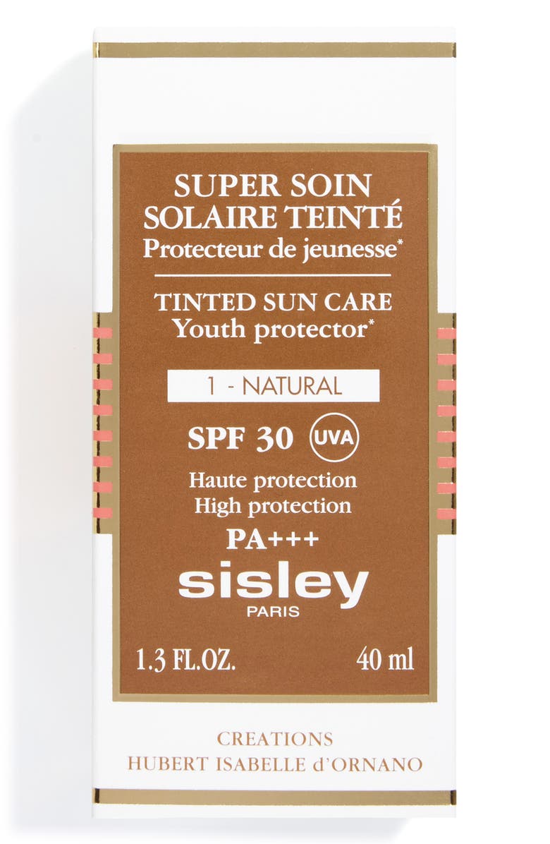 Sisley Paris Tinted Sunscreen Cream SPF 30, Alternate, color, Natural