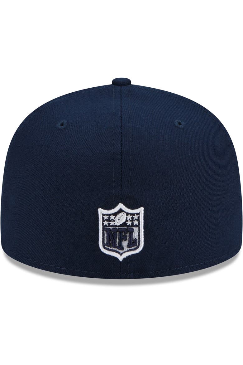 Men's New Era Navy New England Patriots Patch Up Super Bowl XXXVI 59FIFTY Fitted Hat, Alternate, color, Navy
