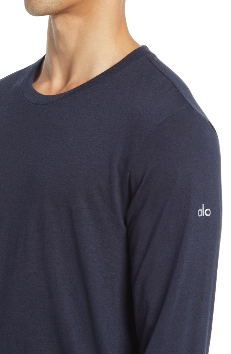 Alo Airwave Long Sleeve T-Shirt, Alternate, color, 