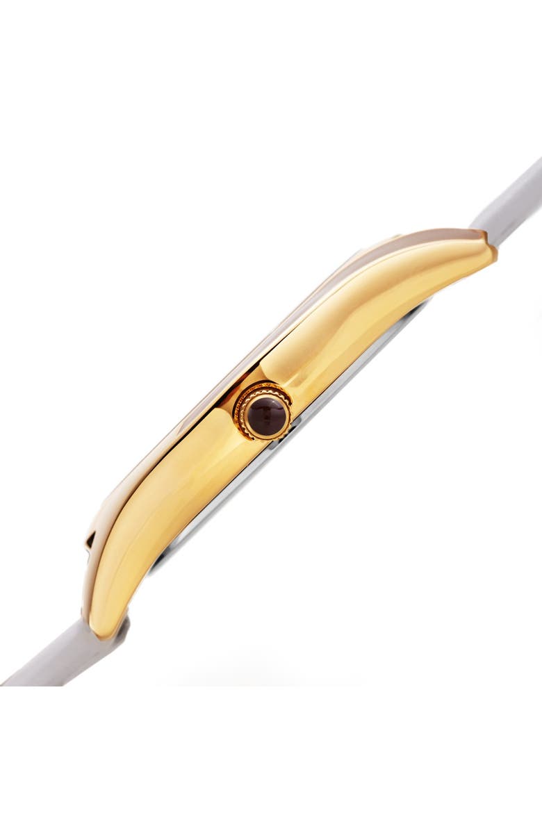 Bruno Magli Womens's Alessia 1381 Swiss Ronda Quartz 763 Leather Strap Watch, 36mm, Alternate, color,