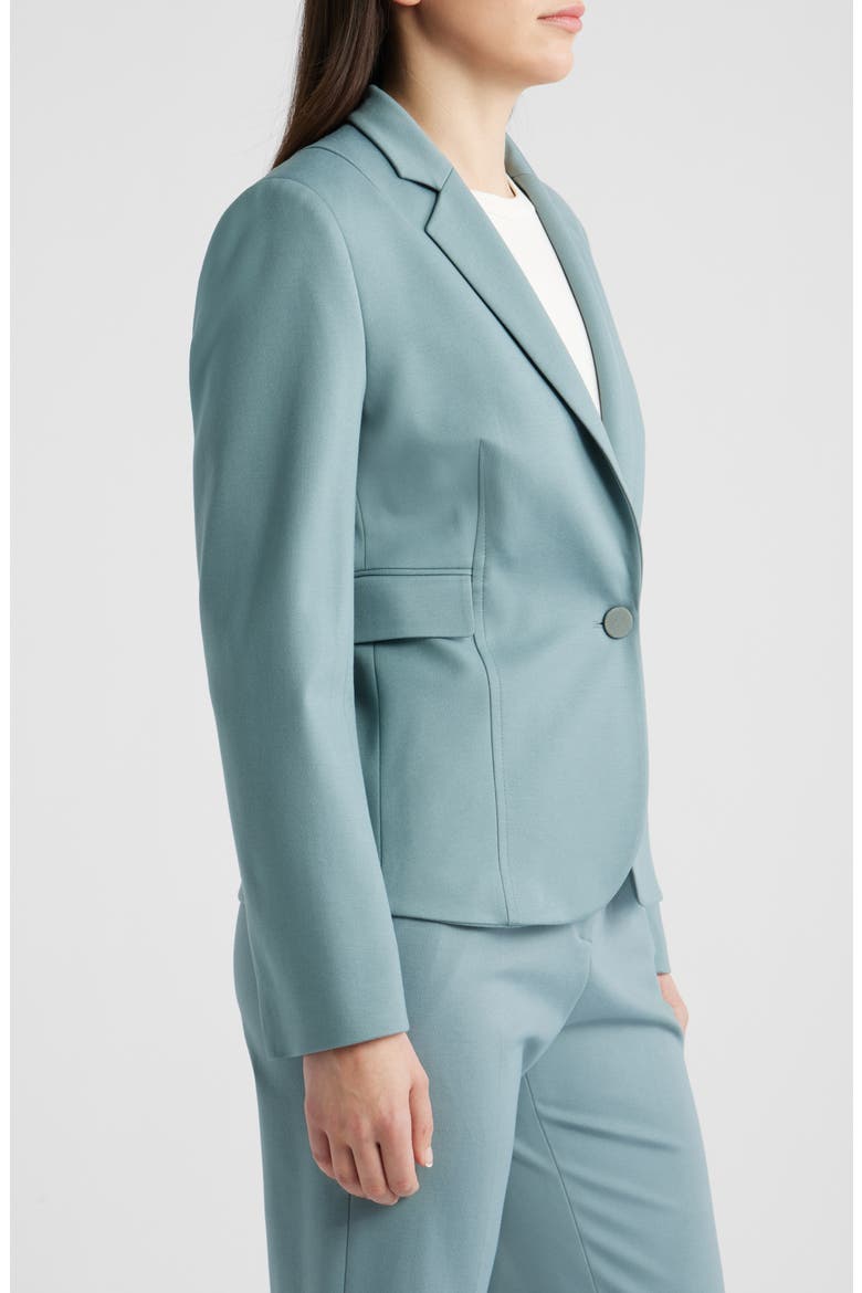 Jia Water Repellent Blazer, Alternate, color, REEF