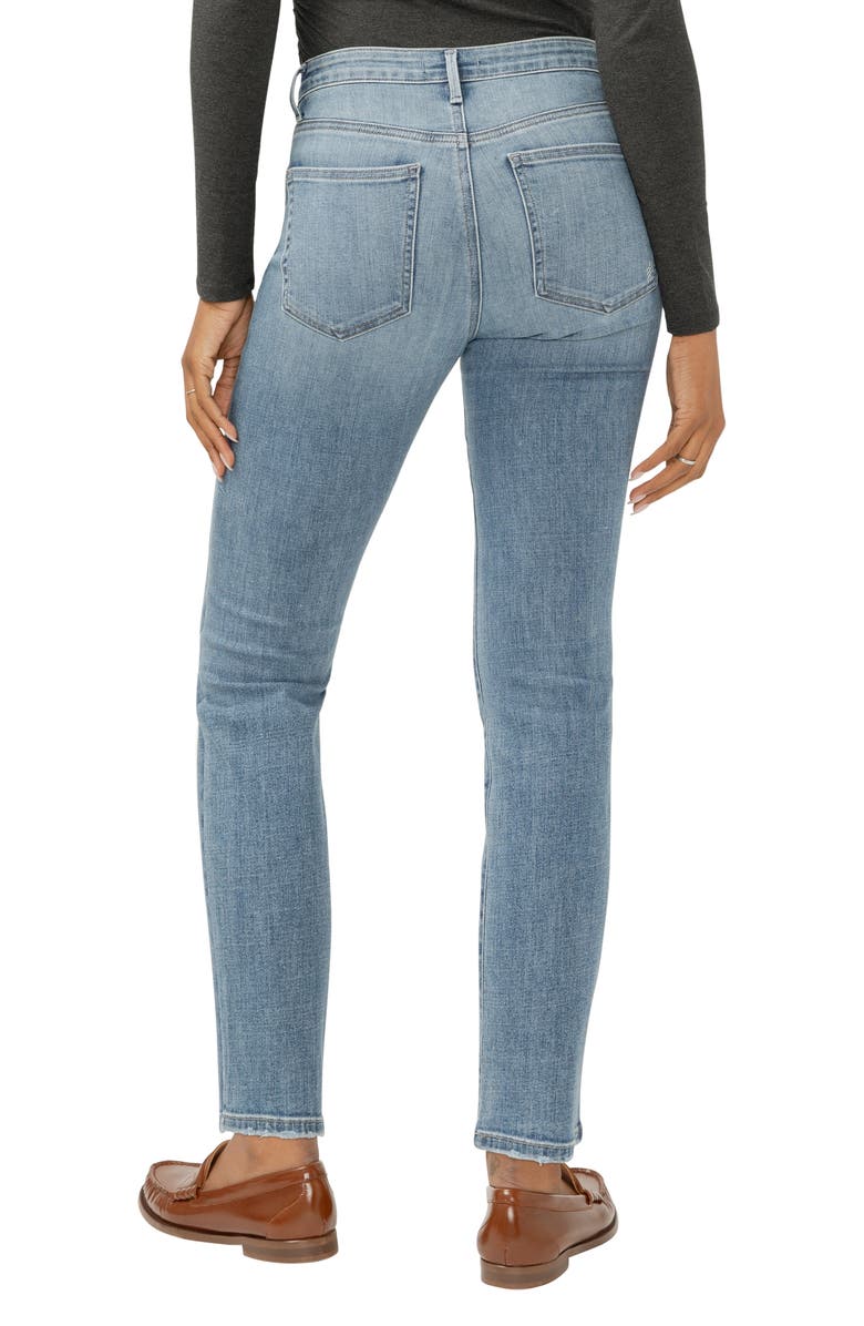 Silver Jeans Co. Isbister Ankle Slim Straight Leg Jeans, Alternate, color, Stevie