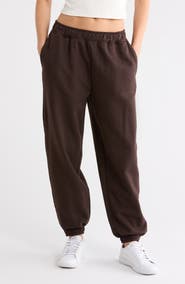 90 DEGREE BY REFLEX Sahara Fleece Oversized Joggers