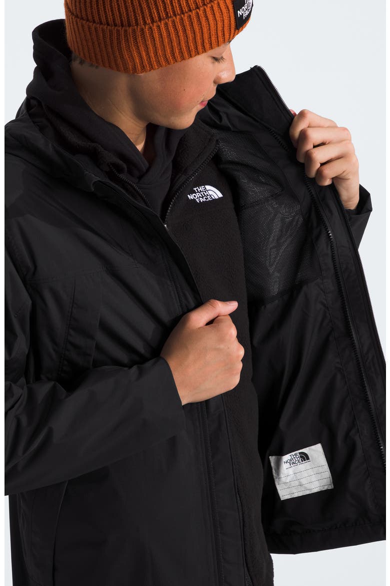 Kids' Antora Triclimate® Jacket, Alternate, color, TNF BLACK