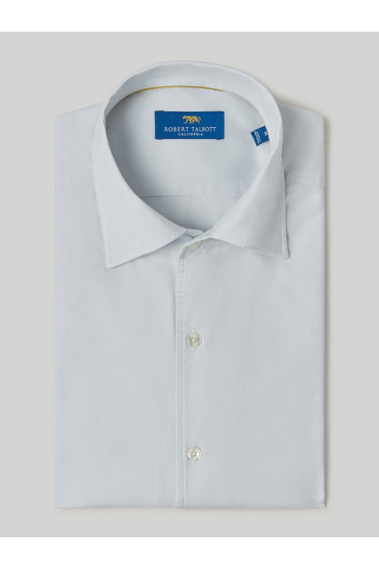 Morgan Pinpoint Oxford Shirt, Main, color, LIGHT GRAY OXFORD