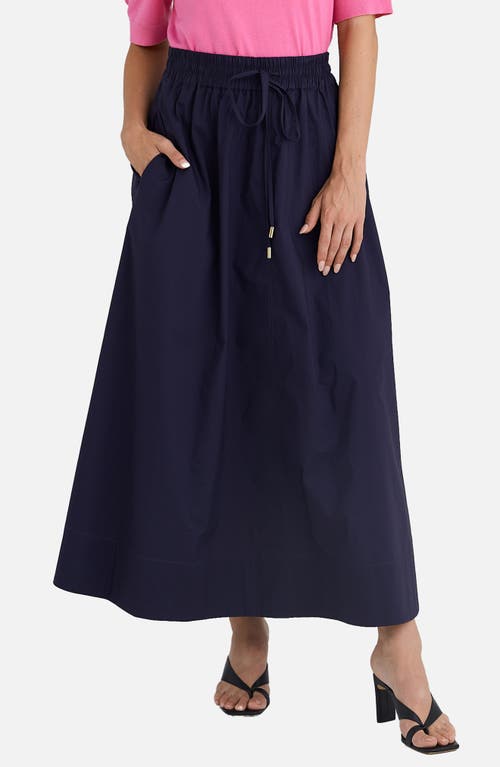 BRAVE + TRUE BRAVE+TRUE ELIZA TIE WAIST MAXI SKIRT 
