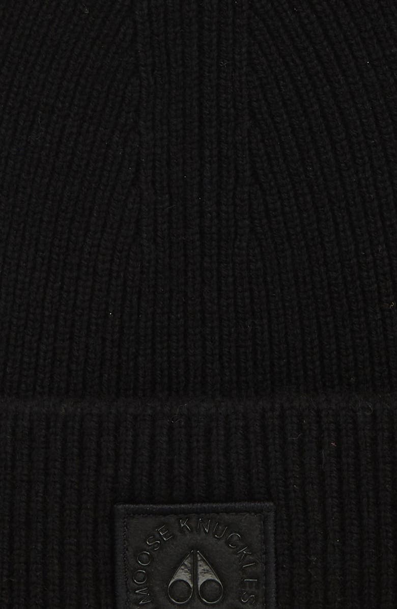 Moose Knuckles Snowbank Merino Wool Beanie, Alternate, color, 
