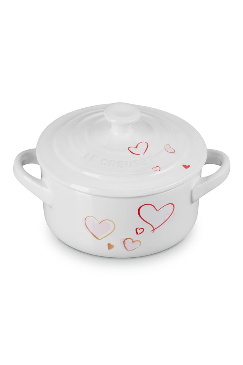 Mon Coeur Mini Cocotte, Main, color, WHITE