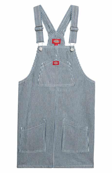 Dickies Engineer Stripe Overall Jumper Dress