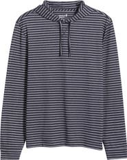 johnnie-O Wycliff Stripe Hangin' Out Drawstring Hoodie