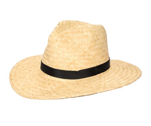 Polo Ralph Lauren Straw Fedora In Neutral