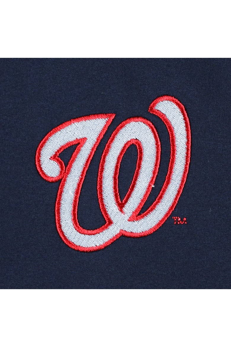 Men's Dunbrooke Navy/Heather Gray Washington Nationals Alpha Full-Zip Jacket, Alternate, color, Navy