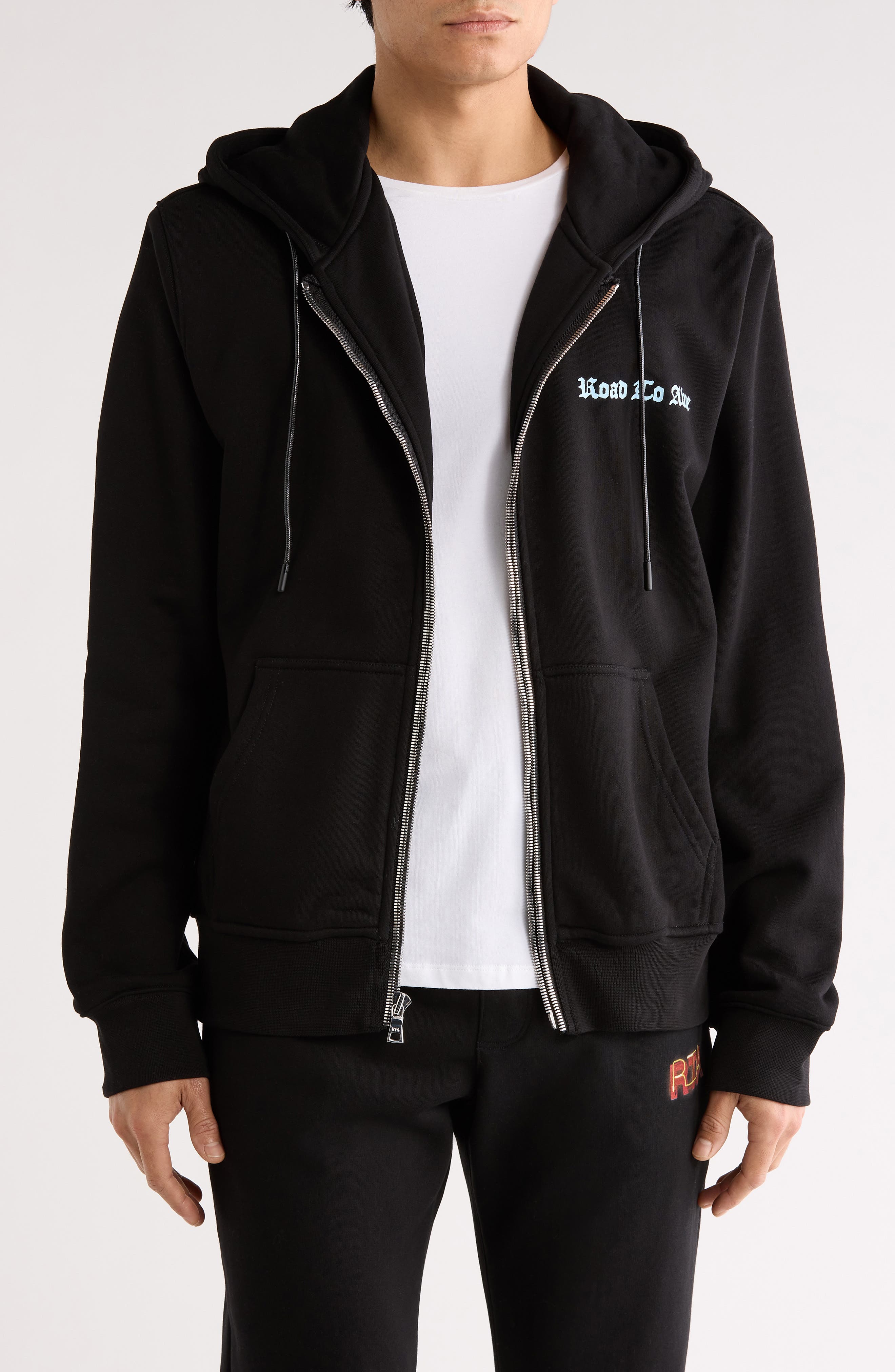 RtA Floyd Illuminated Zip Hoodie