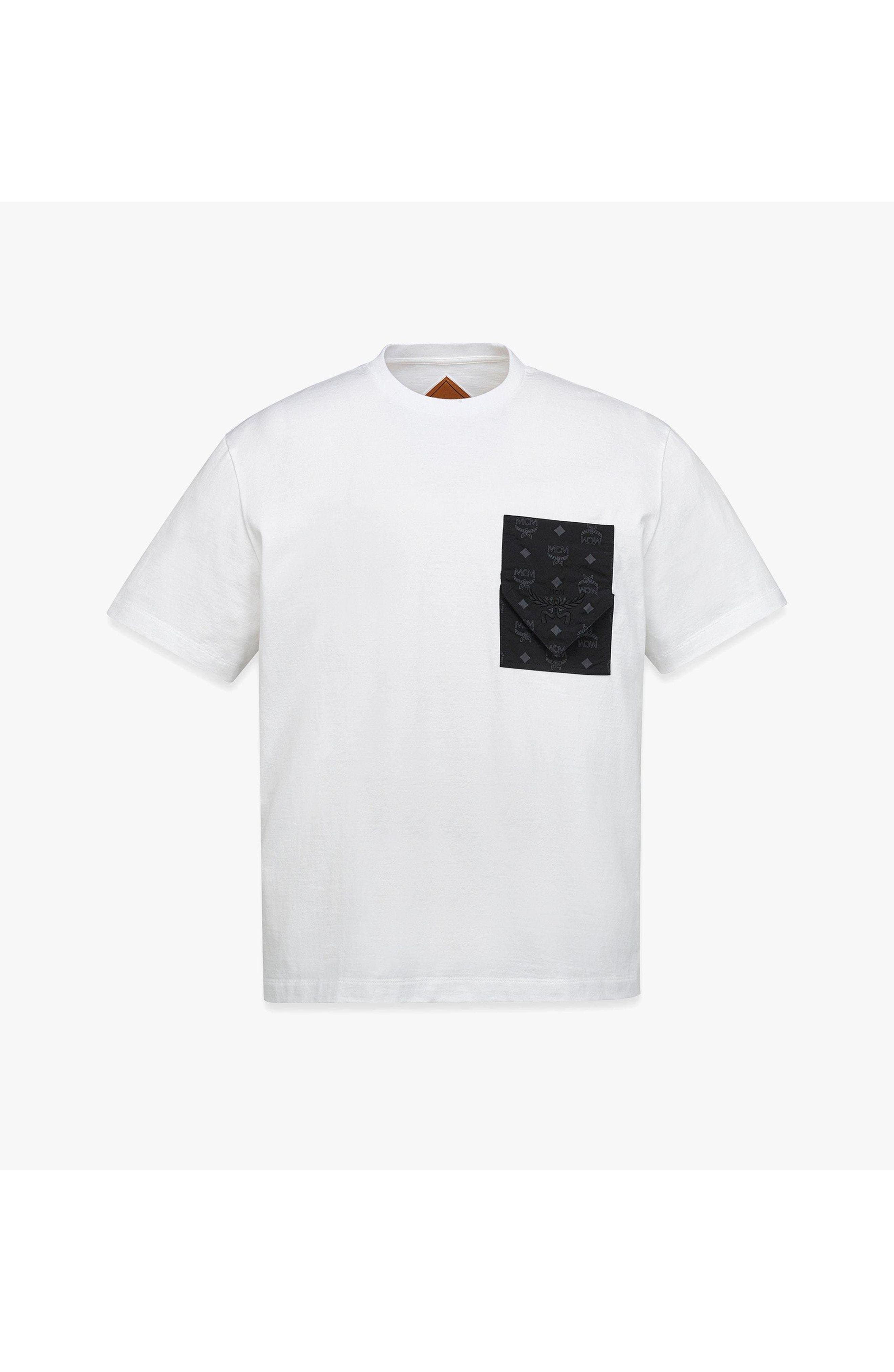 Monogram Patch Pocket T-Shirt in Organic Cotton - image 5